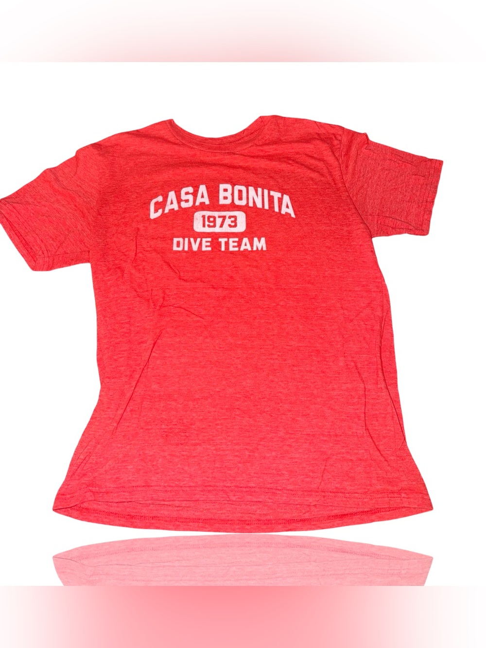 Casa Bonita T-Shirt Mens M Red Graphic Logo Retro Souvenir Short Sleeve